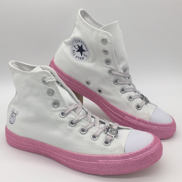 Converse Shoes - Converse CTAS Hi white/pink dogwood